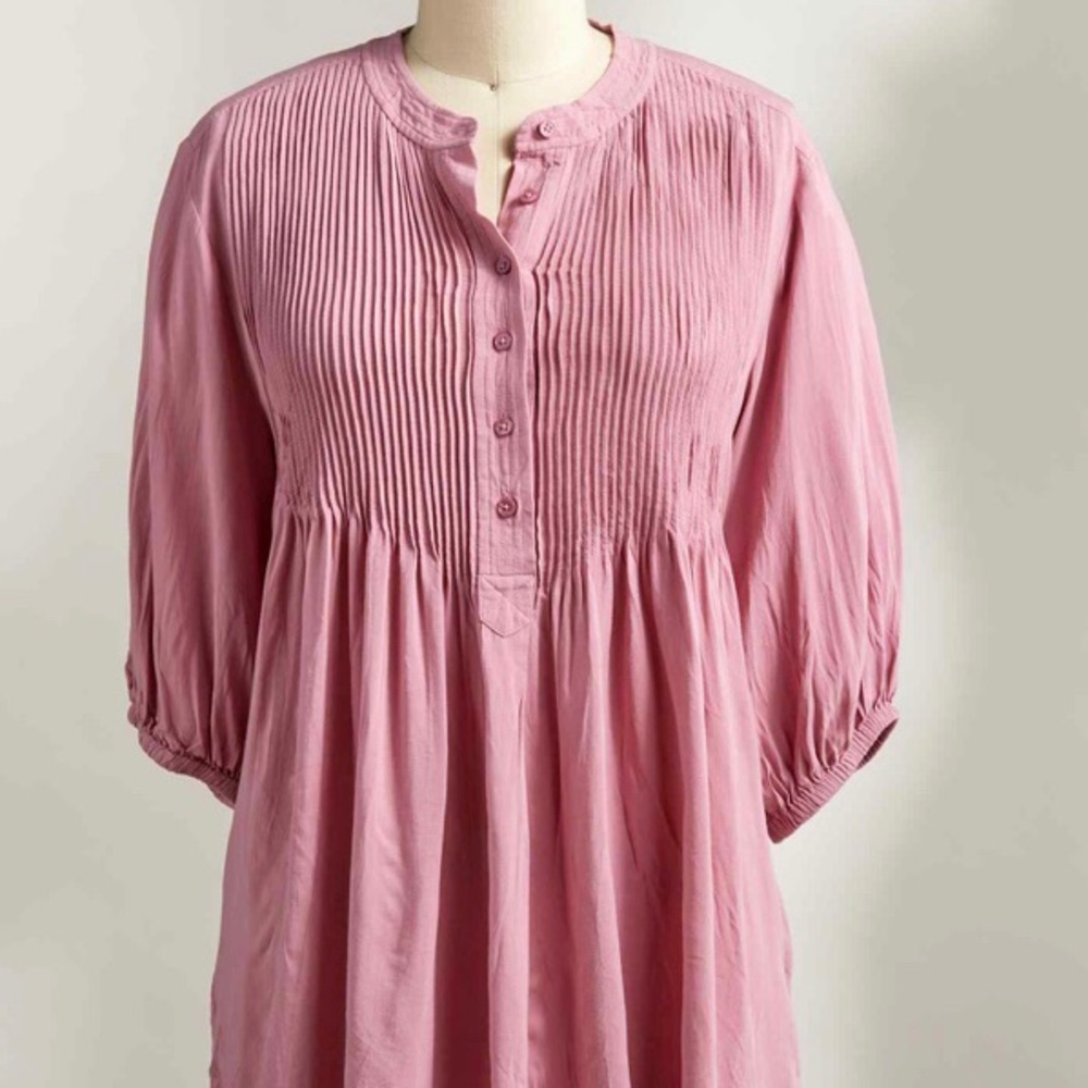 Pintucked Sundance Blouse